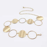 Cinto, cadena de círculos