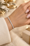 Pulsera de stras con cadena regulable