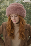 Sombrero o gorro de piel ecológica