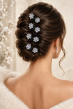 Pinzas para el cabello de metal.
