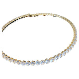 Choker de piedras de atrás