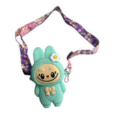 Cartera de niña labubu de silicona