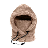 Capucha con cuello o balaclava.