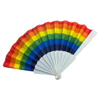Abanicos hermosos, con colores de diversidad