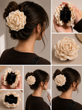 Pinza flor de tela
