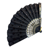 Abanicos con lentejuelas