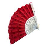 Abanicos con lentejuelas