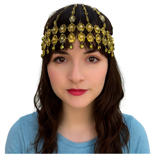 Adorno de cabeza para danza árabe
