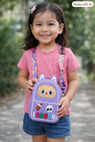 Cartera de niña labubu de silicona