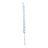 Pulsera de stras con cadena regulable