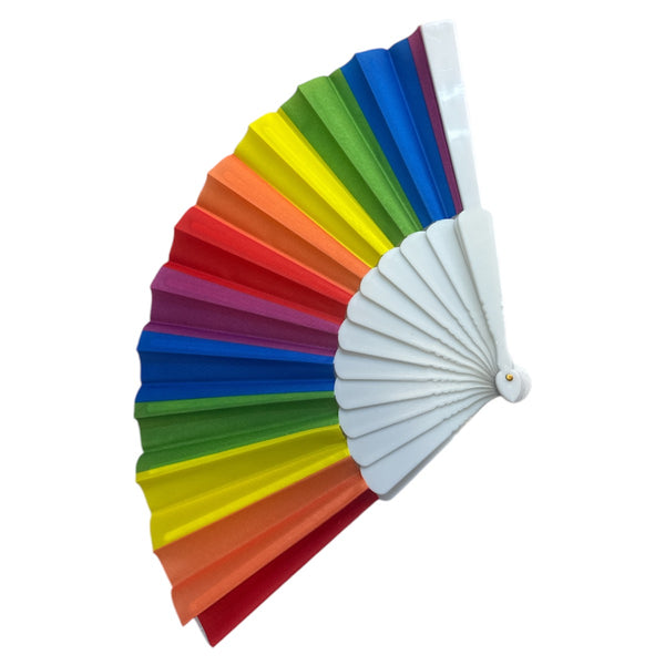 Abanicos hermosos, con colores de diversidad