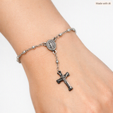 Pulsera de acero quirúrgico denario