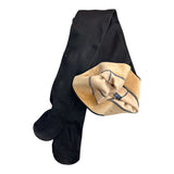Legging afelpada de tiro alto sin talón