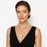 Collar de perlas largo